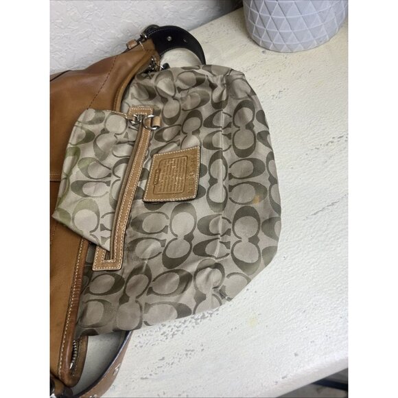 Vintage Coach (2004) SoHo Brown Hobo Shoulder Purse Y2K Retro Classic Handbag - Picture 10 of 16